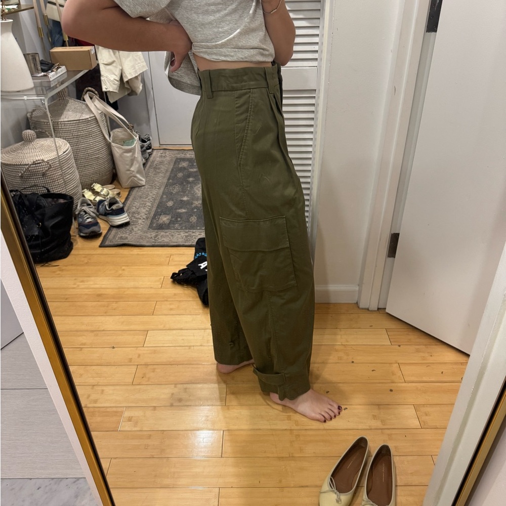COS Olive Green Cargo Pants